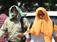 India 'Mendidih' Nyaris 50 Derajat Celsius, Ini Penampakannya