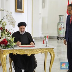 Jokowi Terima Presiden Iran di Bogor, Bidik 10 Kerja Sama