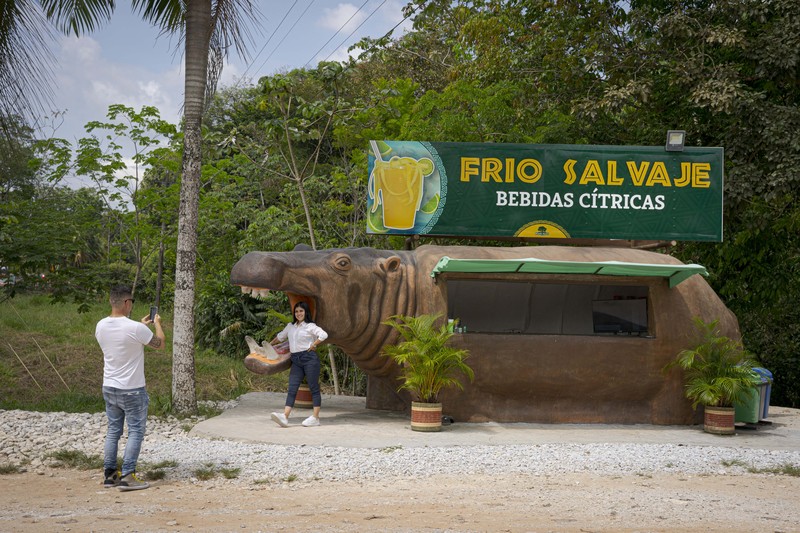 Rumah gembong narkoba terkaya dunia disulap jadi taman bermain. (AFP via Getty Images)
