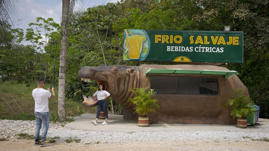Rumah gembong narkoba terkaya dunia disulap jadi taman bermain. (AFP via Getty Images)