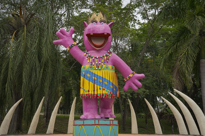 Rumah gembong narkoba terkaya dunia disulap jadi taman bermain. (AFP via Getty Images) Rumah gembong narkoba terkaya dunia disulap jadi taman bermain. (AFP via Getty Images)