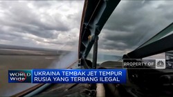 Video: Ukraina Tembak Jet Tempur Rusia Yang Terbang Ilegal