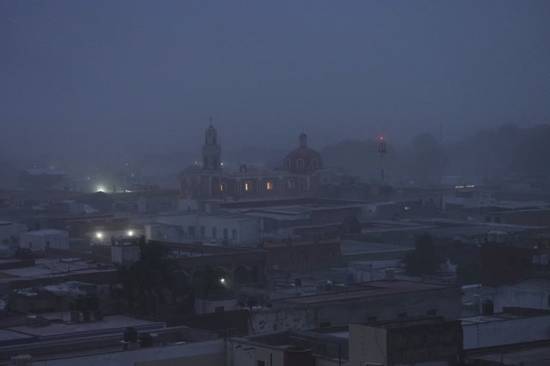 Aktivitas Gunung Popocatépetl meningkat. (AFP via Getty Images/ERIK GOMEZ TOCHIMANI)