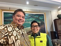 Diam-diam Airlangga Bertemu Cak Imin, Bahas Koalisi Besar