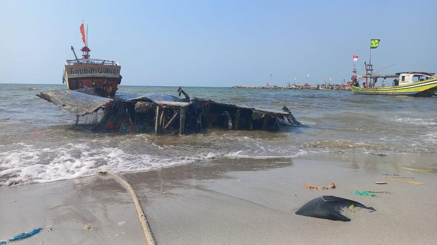 Ditemukan bangkai pesawat tempur di lamongan. (Dok. Detikcom/Eko Sudjarwo)