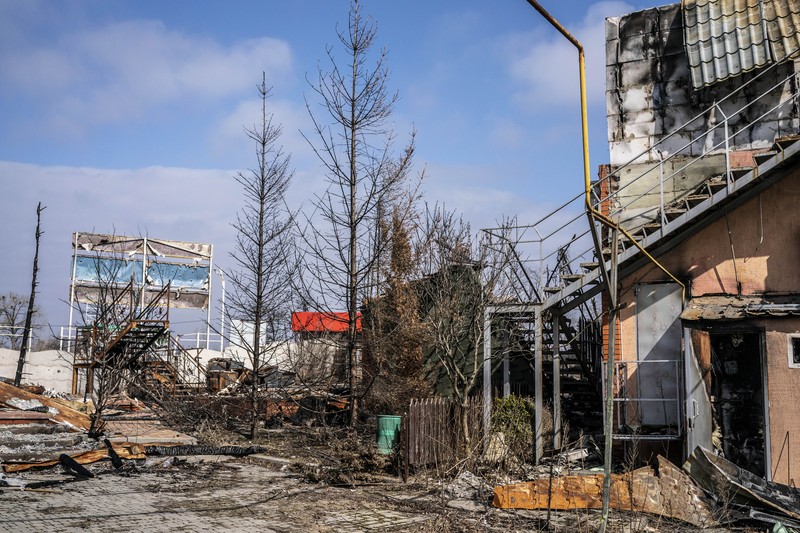 Foto udara menunjukkan asap membumbung tinggi setelah serangan Ukraina ke Rusia di wilayah Belgorod, 672 kilometer (km) dari Moskow. (via REUTERS/RUSSIAN DEFENCE MINISTRY) Foto udara menunjukkan asap membumbung tinggi setelah serangan Ukraina ke Rusia di wilayah Belgorod, 672 kilometer (km) dari Moskow. (via REUTERS/RUSSIAN DEFENCE MINISTRY)