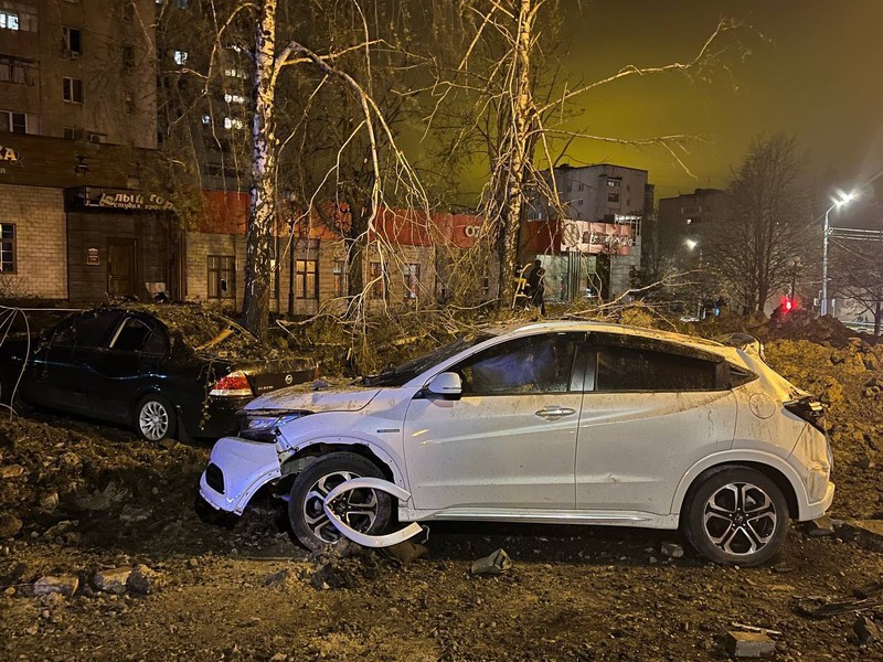 Foto udara menunjukkan asap membumbung tinggi setelah serangan Ukraina ke Rusia di wilayah Belgorod, 672 kilometer (km) dari Moskow. (via REUTERS/RUSSIAN DEFENCE MINISTRY) Foto udara menunjukkan asap membumbung tinggi setelah serangan Ukraina ke Rusia di wilayah Belgorod, 672 kilometer (km) dari Moskow. (via REUTERS/RUSSIAN DEFENCE MINISTRY)