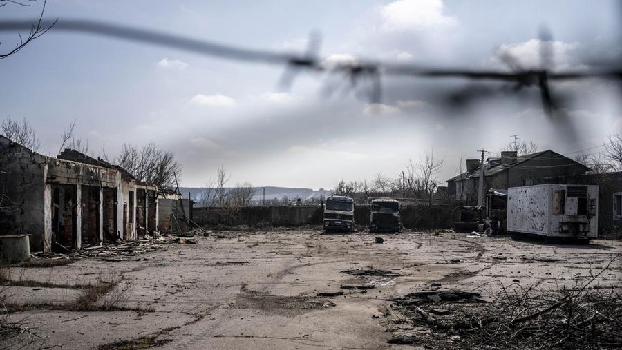 Serangan Ukraina ke Rusia di wilayah Belgorod, 672 kilometer (km) dari Moskow. (Anadolu Agency via Getty Images)