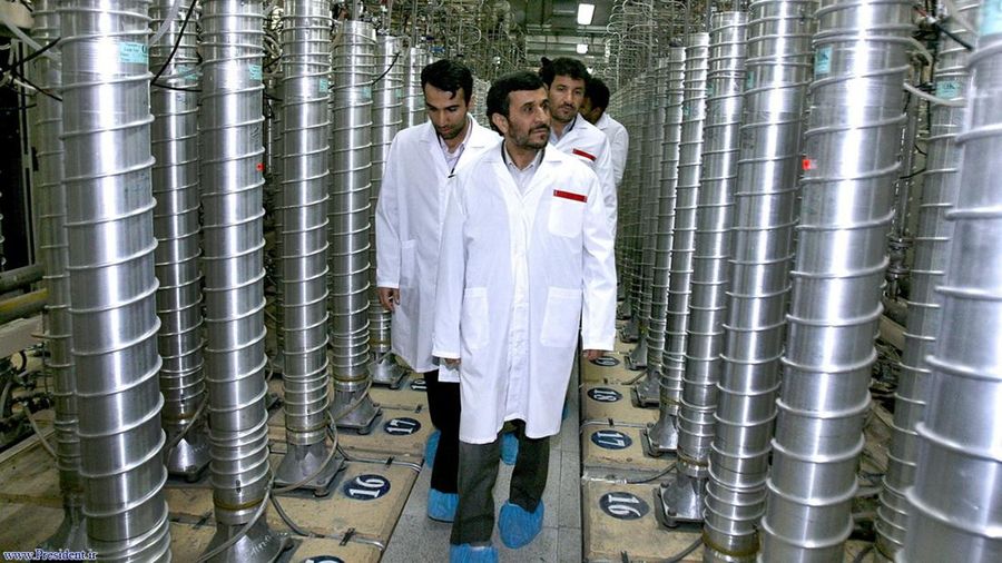 Situs bawah tanah baru nuklir Iran. (AP/Planet Labs PBC)