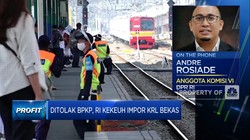 Video: Alasan RI Tetap Impor KRL Bekas Meski Ditolak BPKP