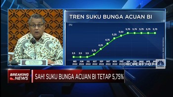 Sesuai Ekspektasi, BI Kembali Tahan Suku Bunga Acuan di 5,75%