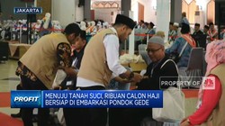 Menuju Tanah Suci, Ribuan Calon Haji RI Bersiap di Embarkasi