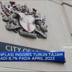 Video: Inflasi Inggris Turun Tajam Jadi 8,7% Pada April 2023