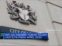Video: Inflasi Inggris Turun Tajam Jadi 8,7% Pada April 2023