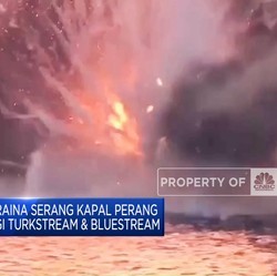 Video: Rusia Tuduh Ukraina Serang Kapal Pelindung TurkStream