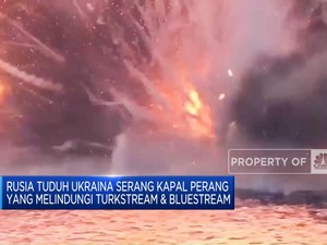 Video: Rusia Tuduh Ukraina Serang Kapal Pelindung TurkStream
