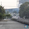 Proyek JLNT di Pluit Era Ahok Mangkrak, Ini Penampakannya
