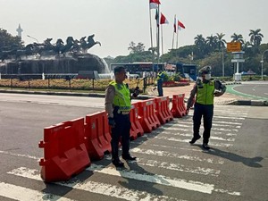 Simak! Ini Rekayasa Lalin Sekitar Monas Saat Puncak Hari Bhayangkara Besok