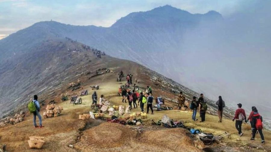 Ijen Geopark. (Detik.com/Ardian Fanani)