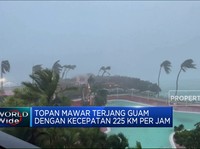 Topan Mawar Terjang Guam Dengan Kecepatan 225 KM Per Jam