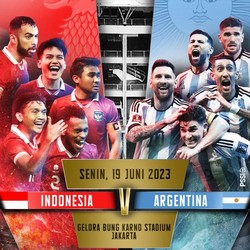 Wow! 20 Ribu Tiket Indonesia Vs Argentina Ludes Dalam 2 Menit