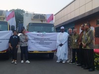 Duo Srikandi RI Kirim Bantuan Vaksin Pentavalent ke Nigeria