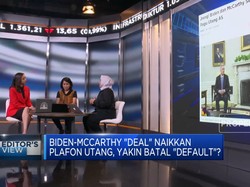 Biden-McCharty Sepakat Kerek Plafon Utang, AS Batal Bangkrut?