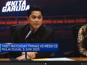 Mulai Dijual 5 Juni, Ini Cara Beli Tiket Timnas VS Argentina