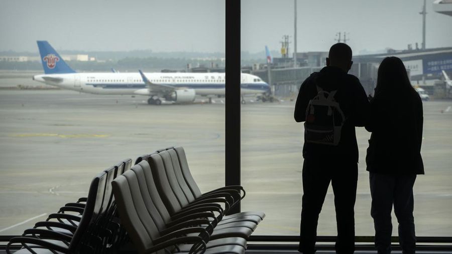 Peswat buatan China C919. (AP Photo)