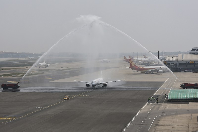 Peswat buatan China C919. Peswat buatan China C919. (AP Photo)