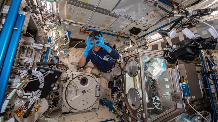 Astronot Rayyanah Barnawi. (Twitter/@Astro_Rayyanah)
