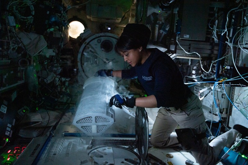 Astronot Rayyanah Barnawi. Astronot Rayyanah Barnawi. (Twitter/@Astro_Rayyanah)