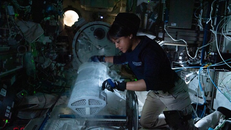 Astronot Rayyanah Barnawi. (Twitter/@Astro_Rayyanah)