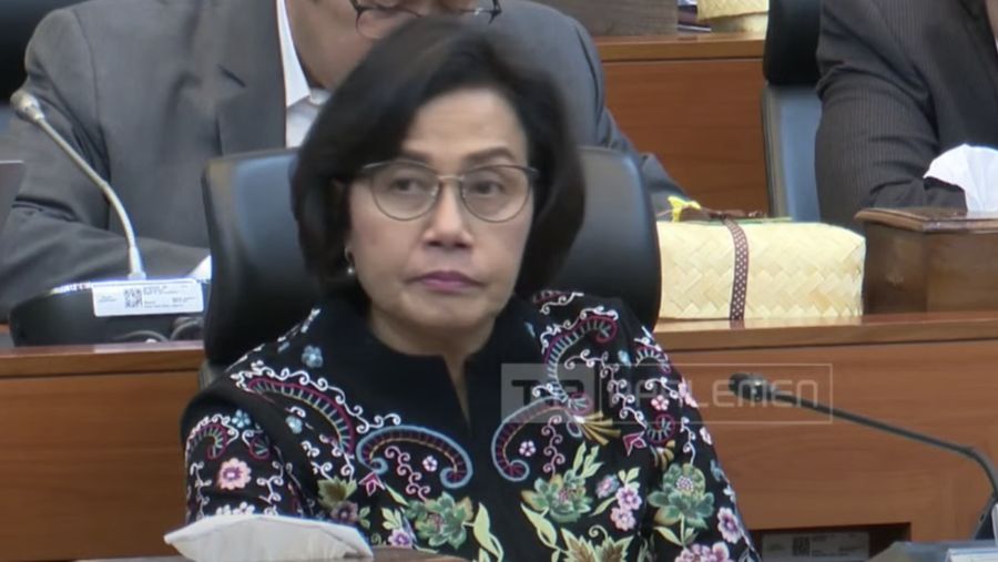 Banggar DPR RI rapat kerja dengan pemerintah. (YouTube/DPR RI)