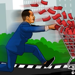 Jokowi Pamer: PDB RI di Atas 5% Selama 7 Kuartal Beruntun!