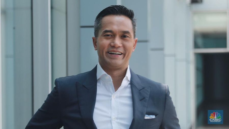 CEO Bakrie Group Anindya Bakrie (CNBC Indonesia/Muhammad Sabki)
