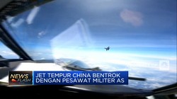 Video: Jet Tempur China Bentrok Dengan Pesawat Militer AS