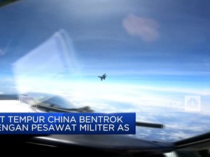 Video: Jet Tempur China Bentrok Dengan Pesawat Militer AS