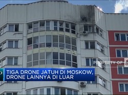 Video: Moskow Diserang Drone, Putin Tuding Ukraina Dalangnya