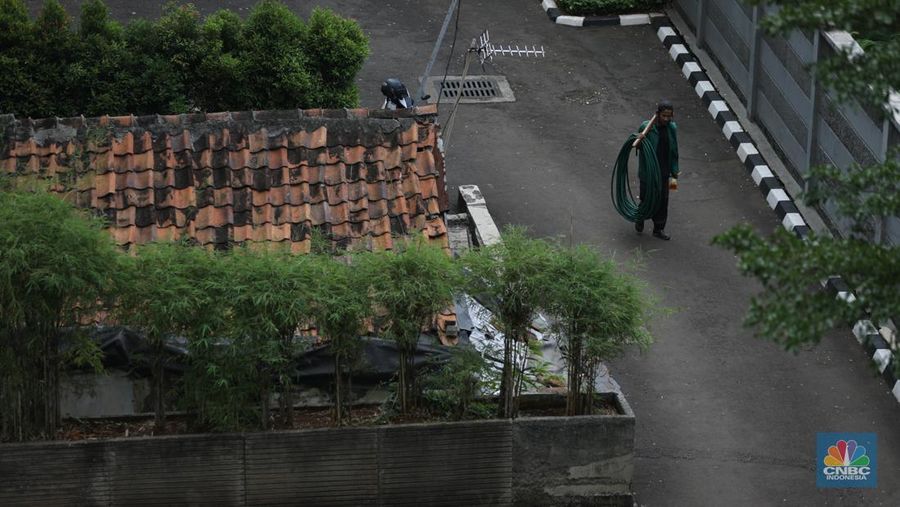Kondisi Rumah Tua, yang Ada di Dalam Apartemen Mewah (CNBC Indonesia/Andrean Kristianto)