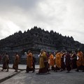 Biksu Thailand Tiba di Borobudur, Tempuh 2.600 Km Jalan Kaki