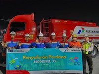 Pertamina Salurkan Perdana Biosolar 35% di Jawa Bagian Barat