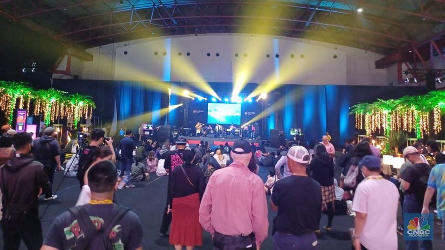 Suasana BNI Java Jazz Festival 2023