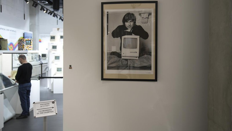 Museum Apple di kota Warsawa, Polandia (Jaap Arriens/NurPhoto via Getty Images)