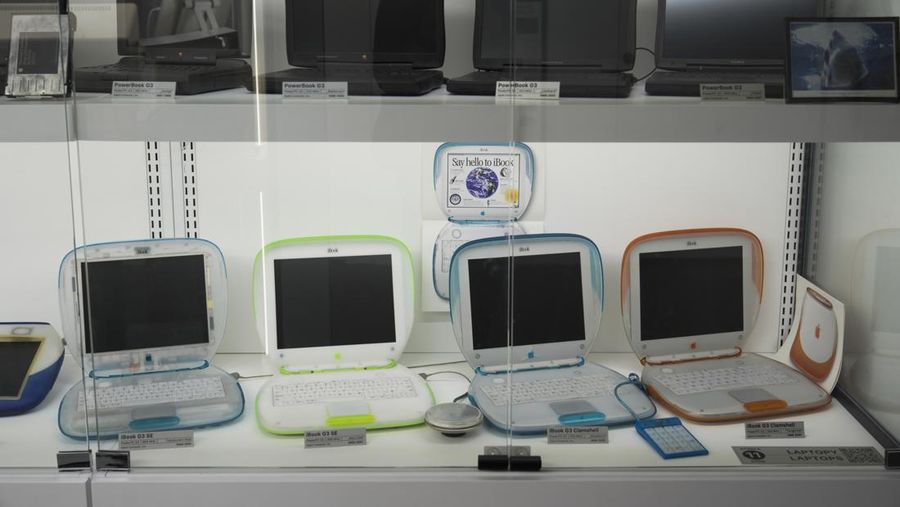 Museum Apple di kota Warsawa, Polandia (Jaap Arriens/NurPhoto via Getty Images)