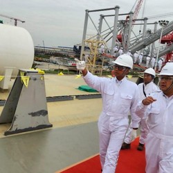 PLN Pelajari Pengembangan Midstream Gas Hingga ke China