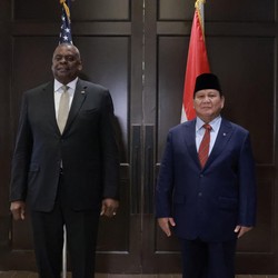 Prabowo Empat Mata dengan Menhan AS di Singapura, Bahas Apa?