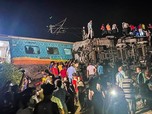Horor! Penampakan Tabrakan Kereta di India, 207 Orang Tewas