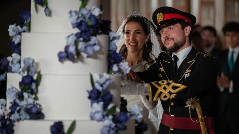 Sosok Rajwa Al Saif yang dipersunting pangeran Hussein dari Yordania. (Dok. Royal Hashemite Court)