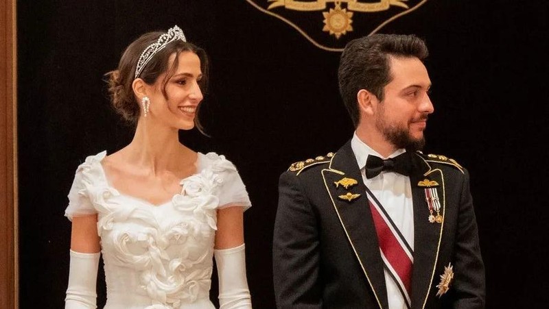 Sosok Rajwa Al Saif yang dipersunting pangeran Hussein dari Yordania. (Dok. Royal Hashemite Court)